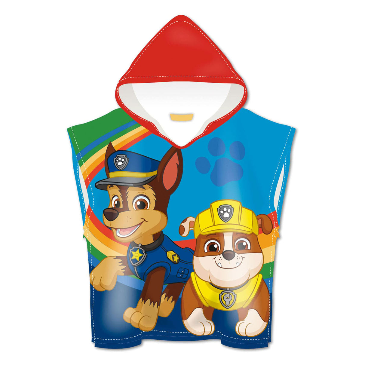 Poncho serviette Paw Patrol, 110x55