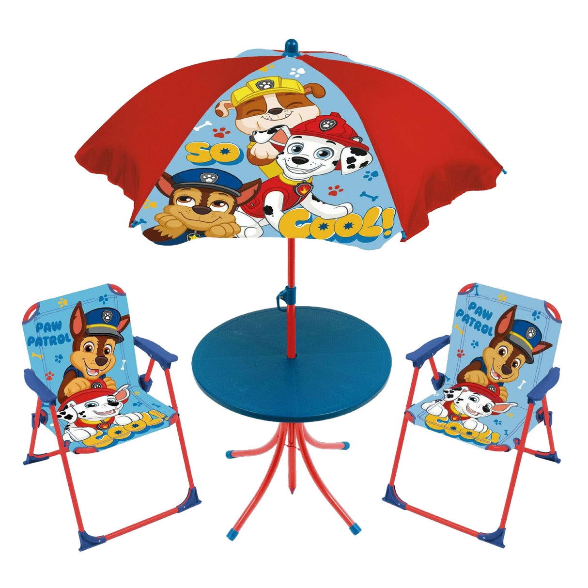 Ensemble de jardin pour enfants de patrouille de patrouille