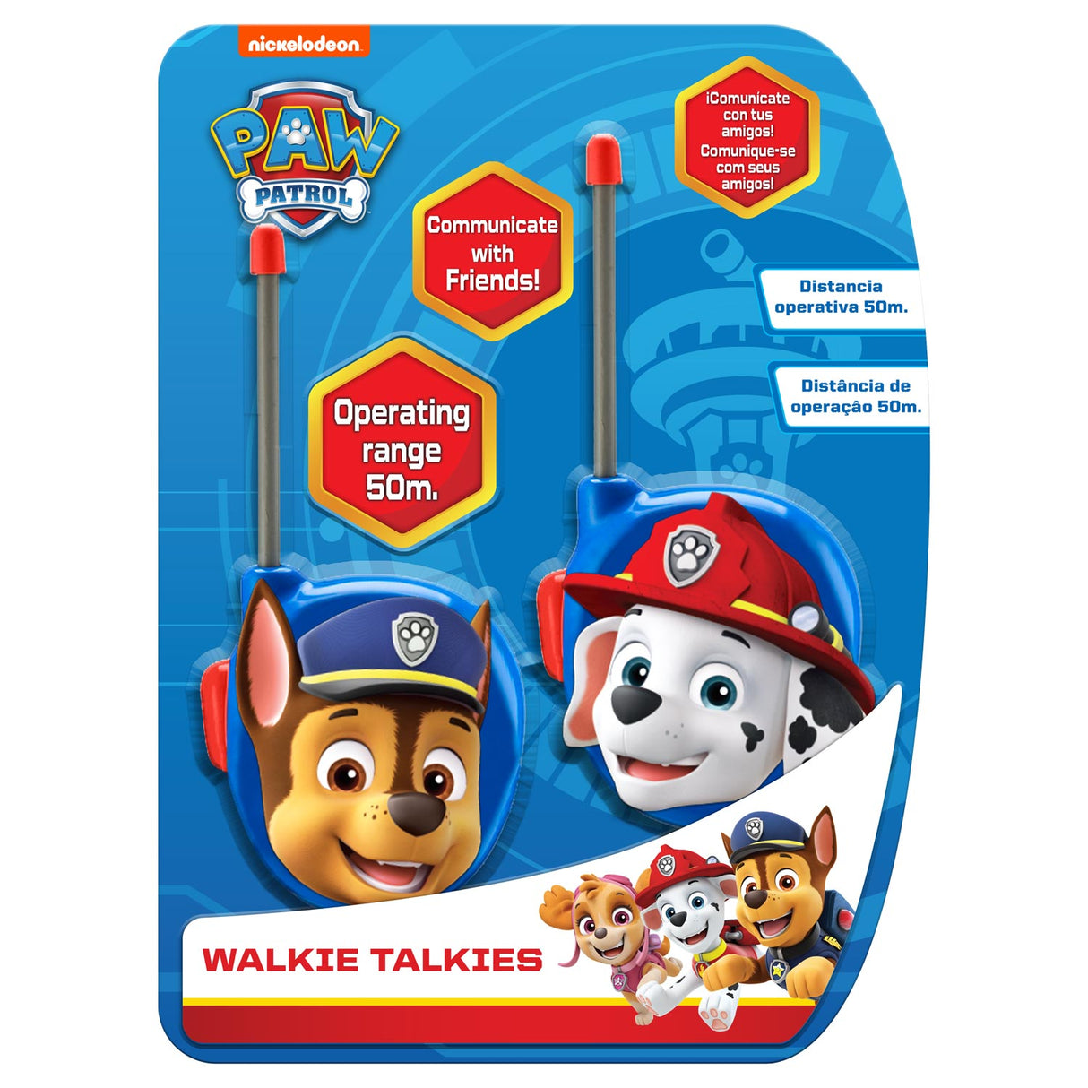 Licence pour enfants Talkie-walkie PAW Patrol