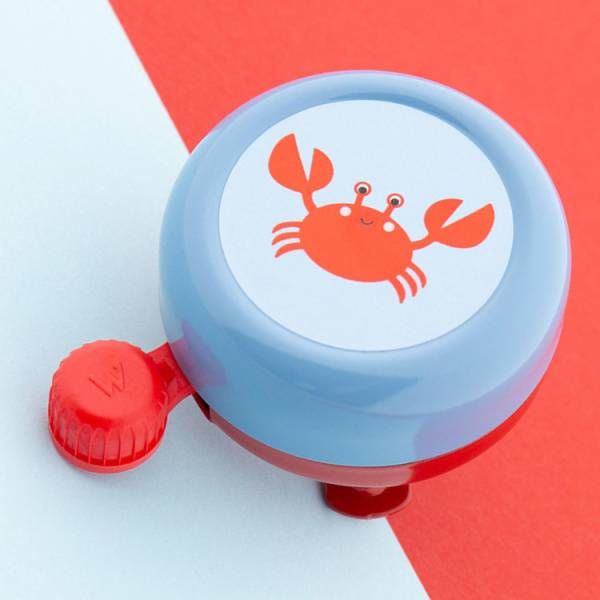 Widek Cloche d'exploration pour enfants Cloches d'exploration pour enfants Crabe clappy