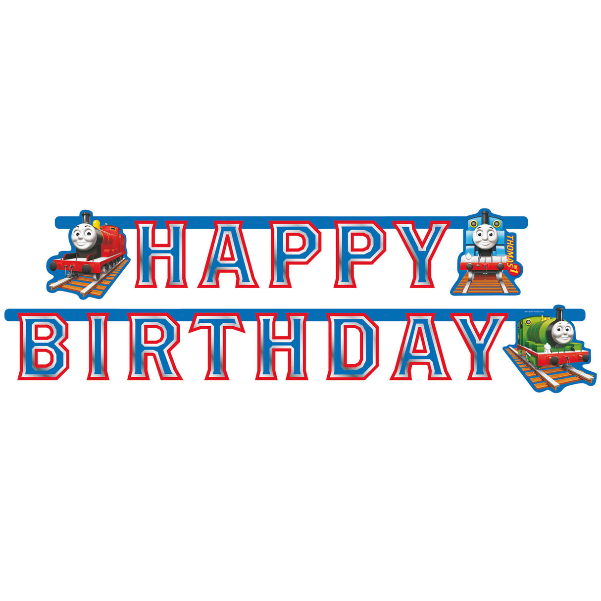 Thomas le train Letterbanner