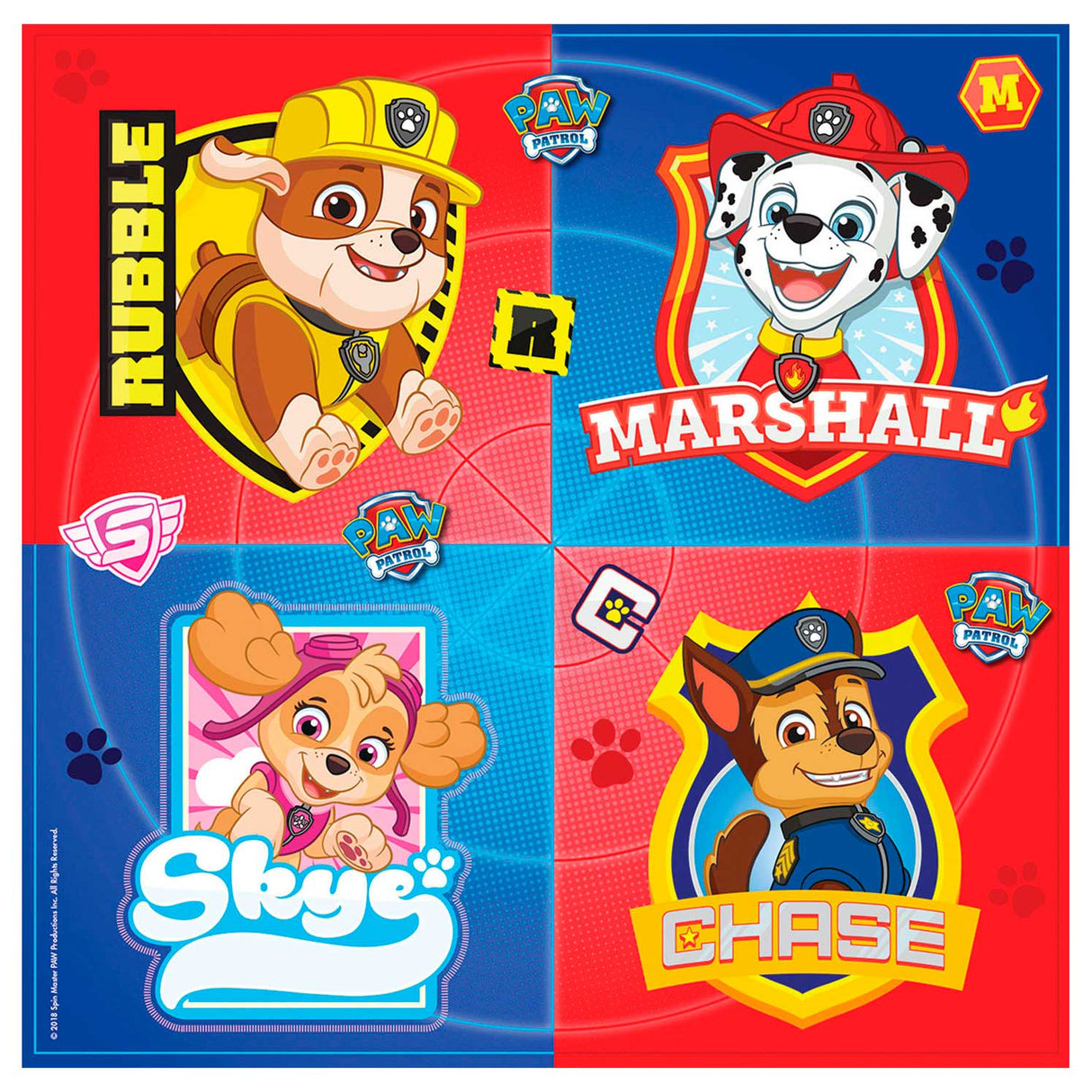 Serviettes Paw Patrol, 16 pcs.