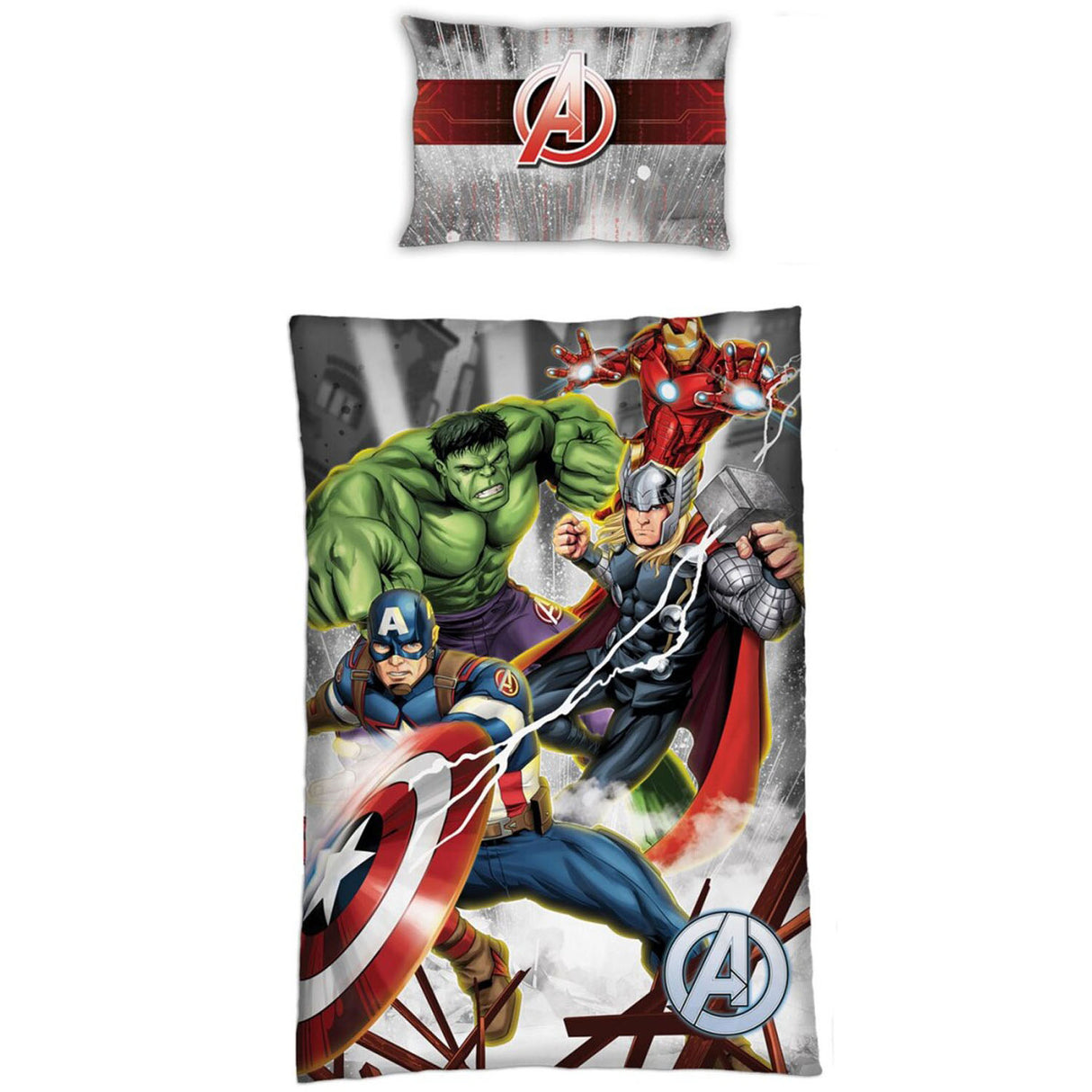 Couverture de couette Avengers, 140x200cm