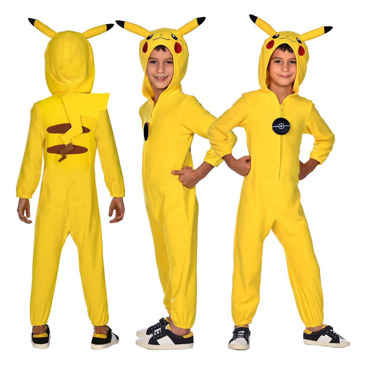 Costume pour enfants Pokémon Pokemon Pikachu Coins, 8-10 ans
