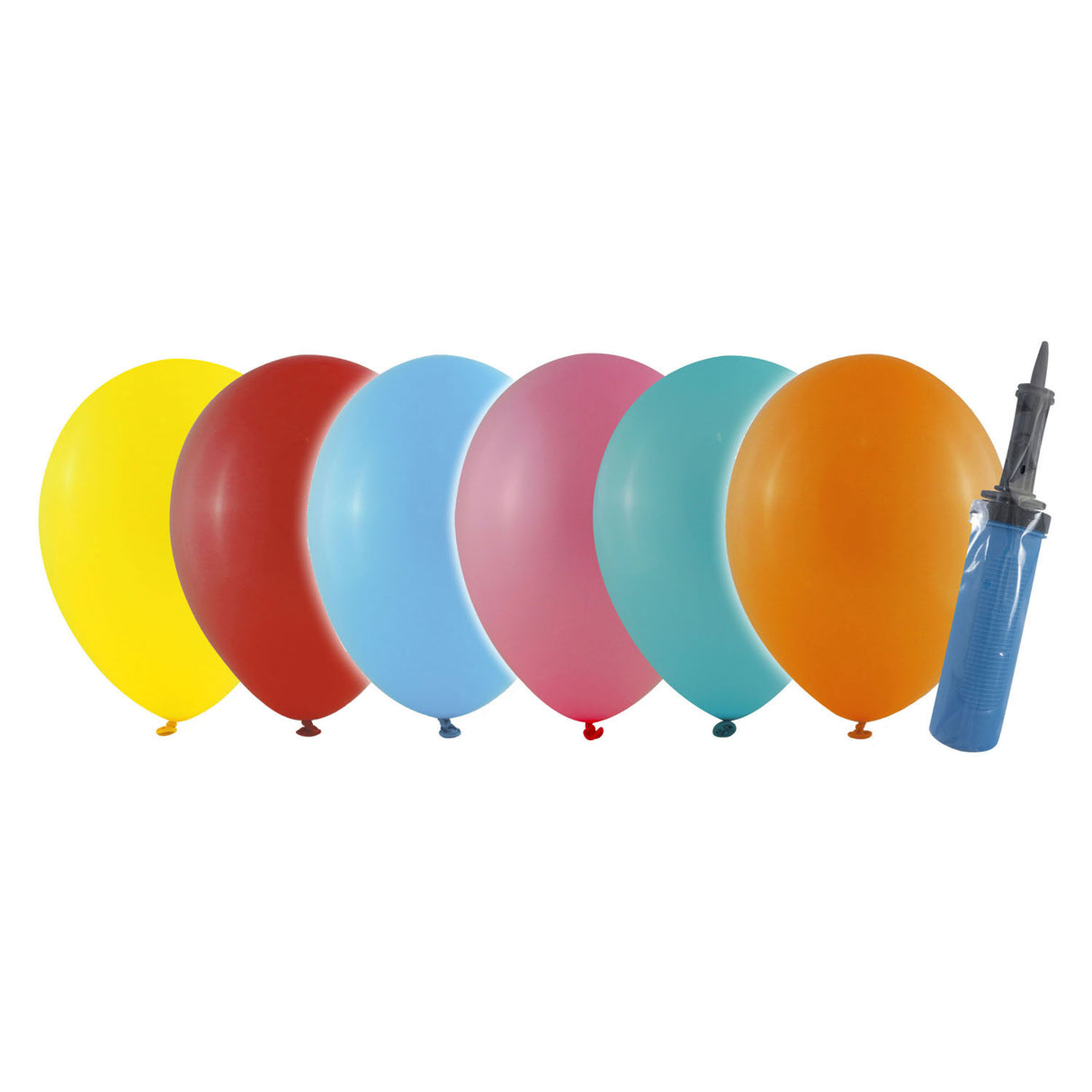 Pompe à ballons Ty par stars avec 6 ballons