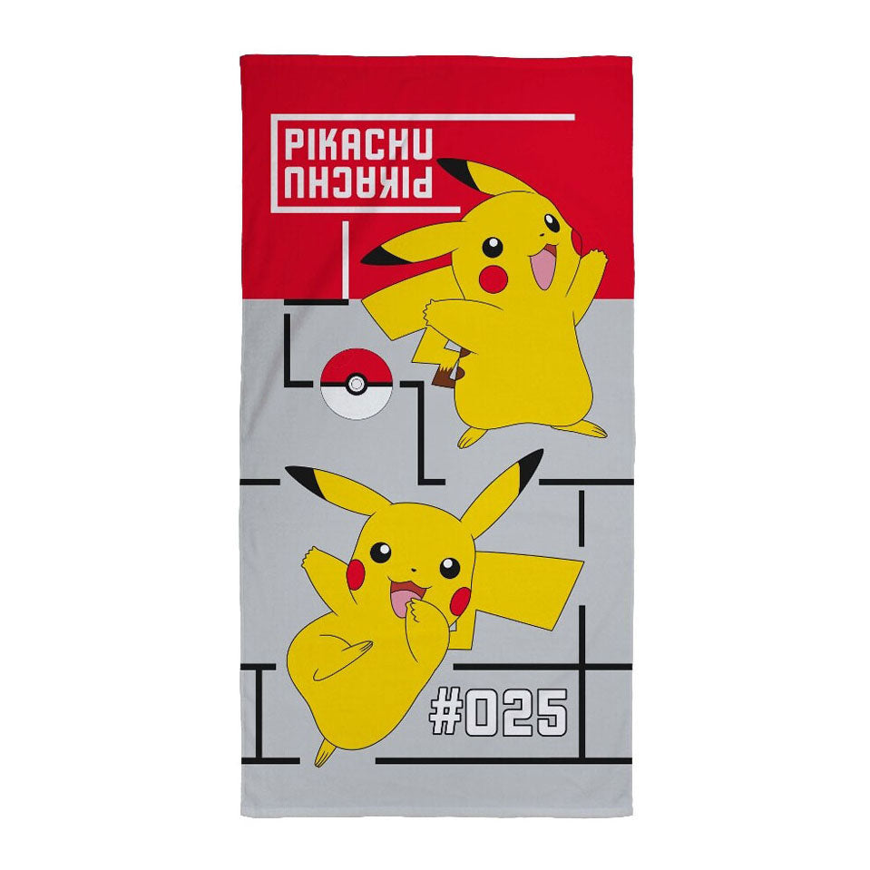 Pokémon Beach Towel Pokemon Pikachu, 70x140cm