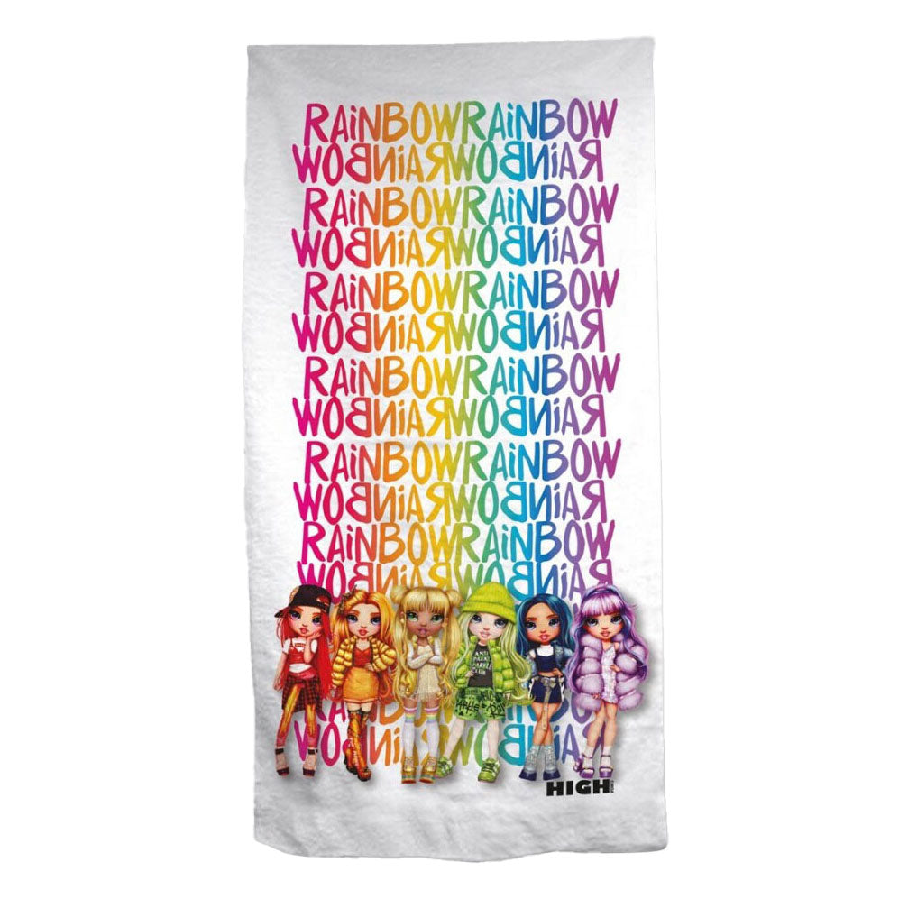 Serviette de plage Rainbow High, 70x140cm