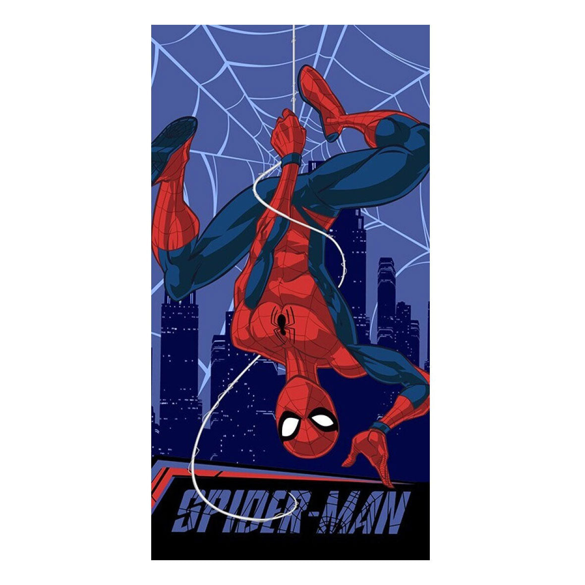Spiderman de serviette de plage, 70x140cm