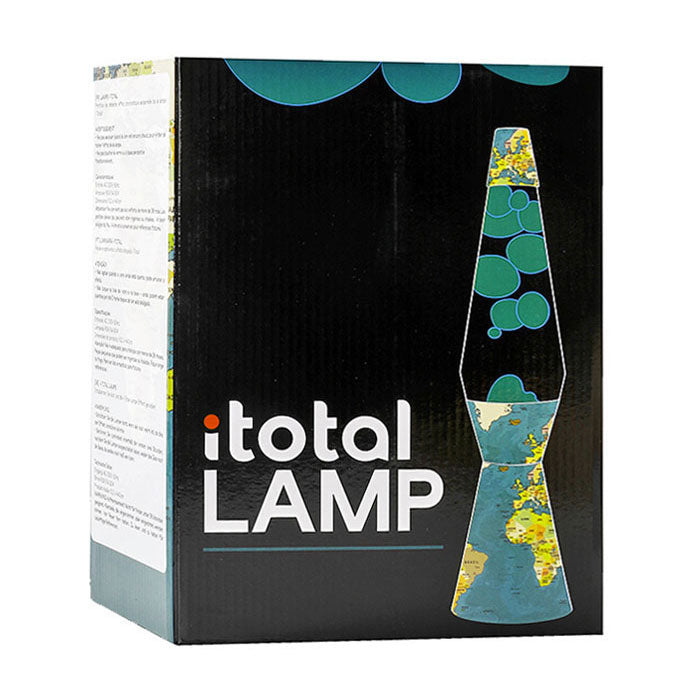 Carte du monde Itotal Lavalamp, 40 cm