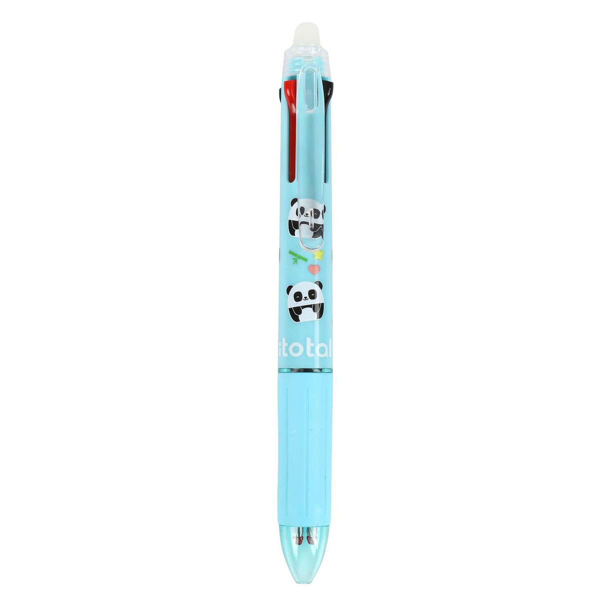 Stylo multicolore effaçable Itotal 4en1 panda