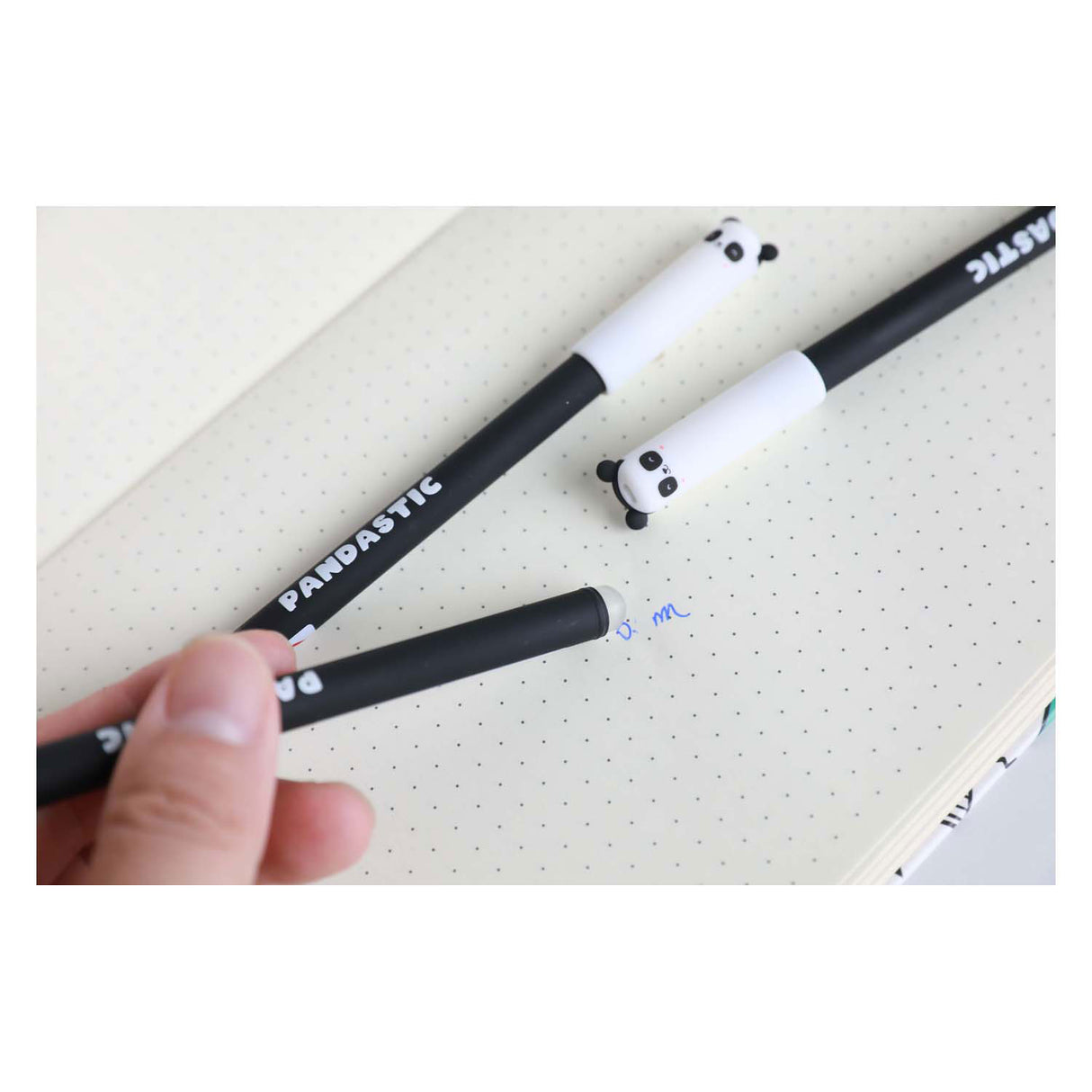 Stylo bille effaçable Itotal avec capuchon panda