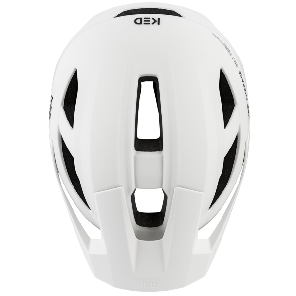 Ked casque de vélo embrasser l (58-62cm) - blanc mat
