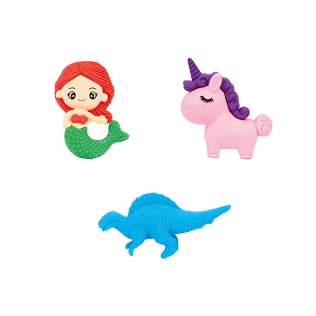 Toi-toys arc-en-ciel de mastic fou avec gomme
