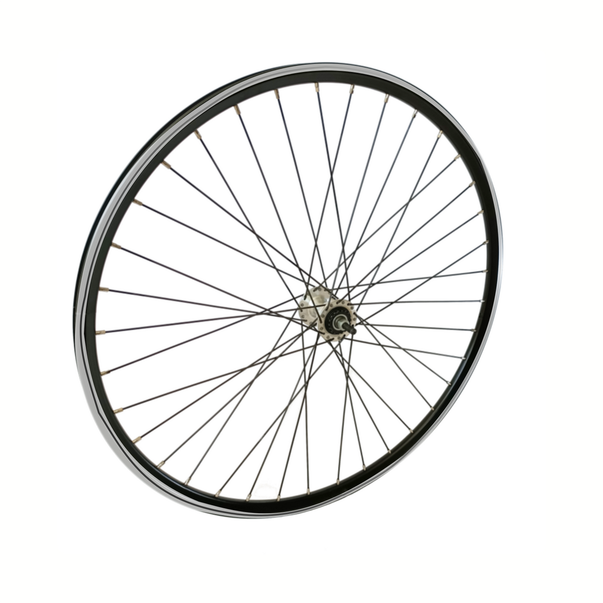 Roue avant 28x1 5 8x1 3 8 linging (pour les freins à rouleaux) noir