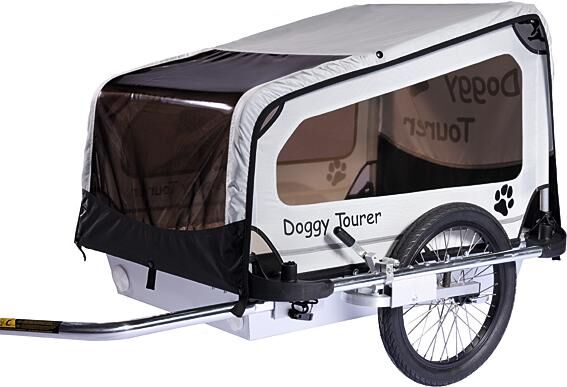 Doggytourer remorque pour chien à vélo doggy tourer m remorque pour chien enfants touring doggy tourer m sil. b.