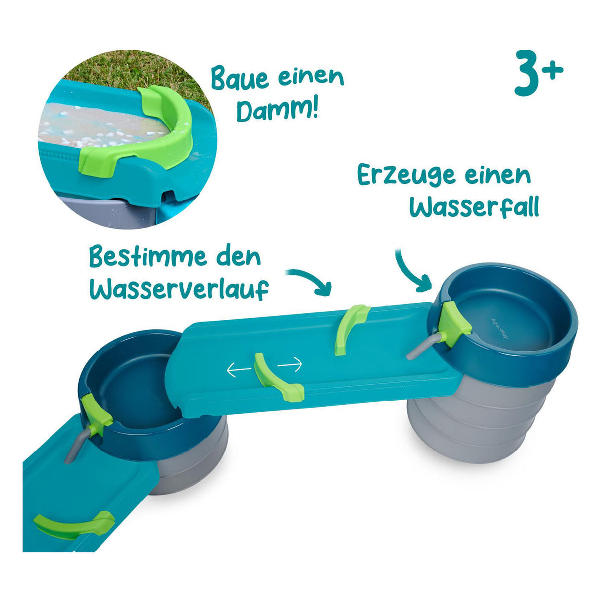 Aquaplay - piste d'eau - écoulement de boue - piste de boue