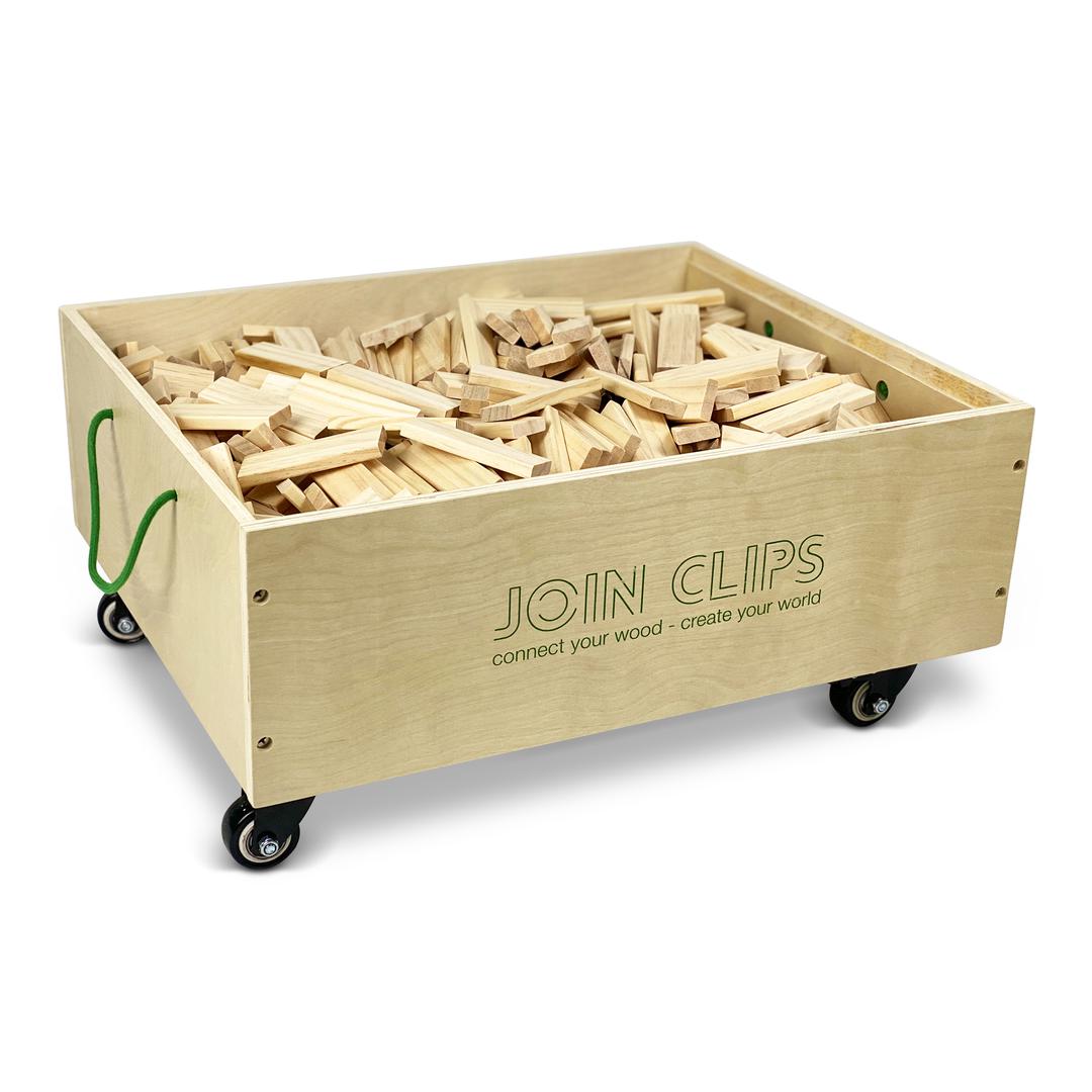 Ensemble professionnel d'extension de base Join Clips, 500 panneaux de construction