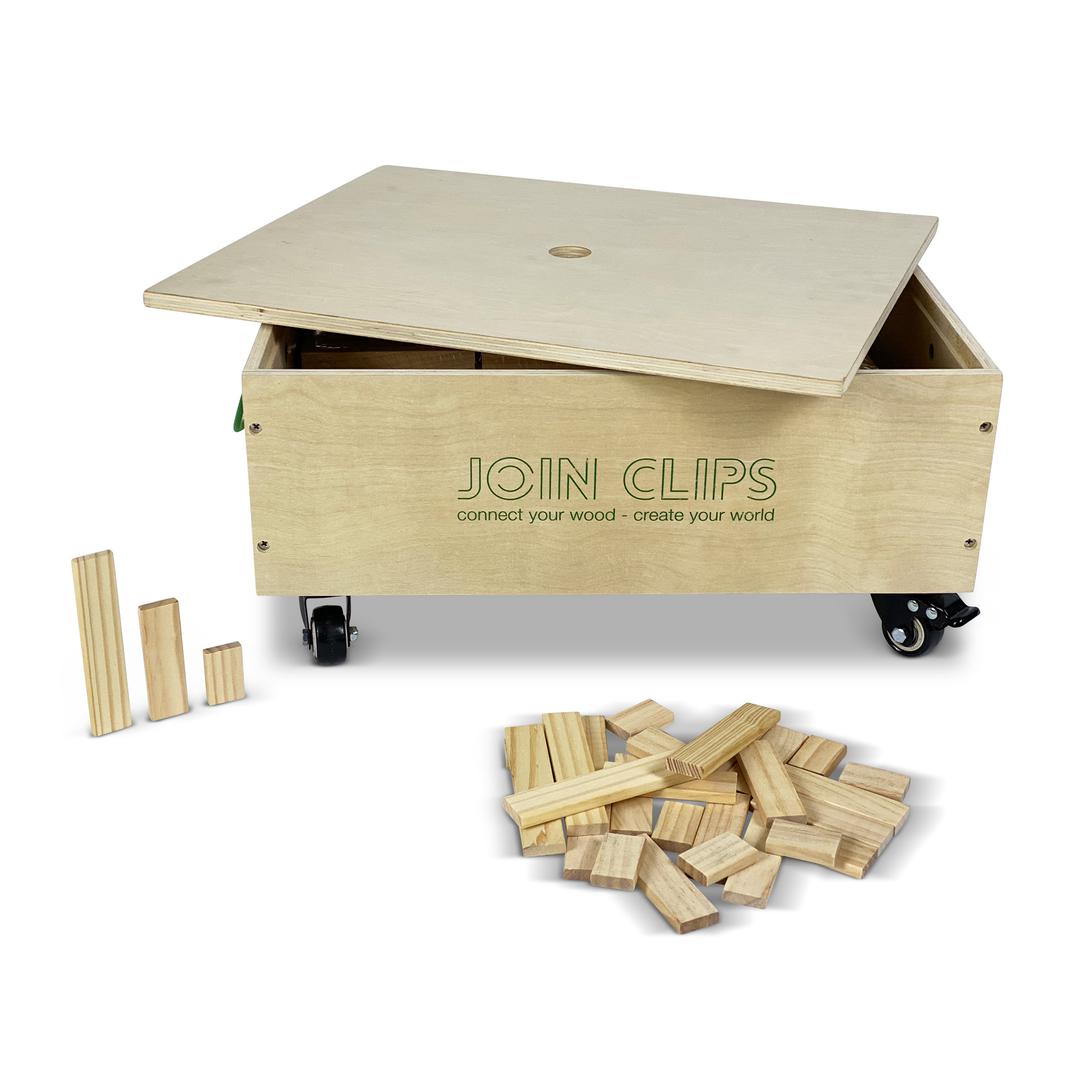 Ensemble professionnel d'extension de base Join Clips, 500 panneaux de construction