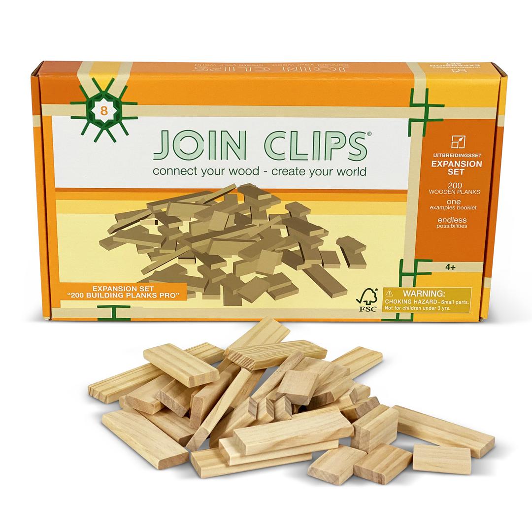 Join clips extension set 200 panneaux de construction pro