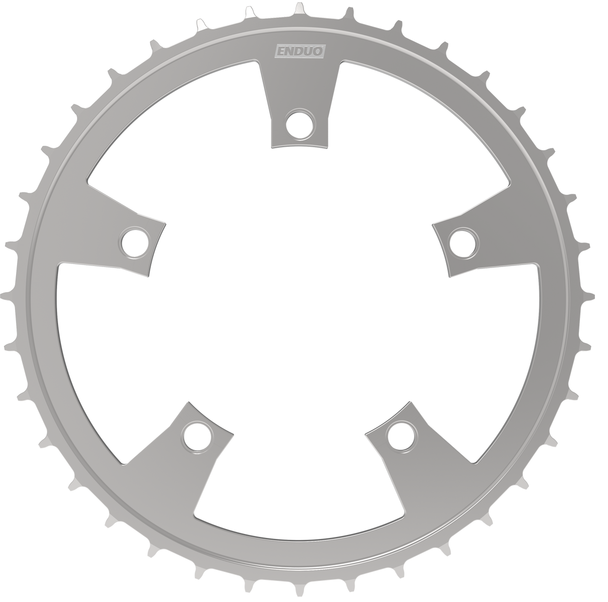 Chaîne Top 72T EndUo Cargo 5-B 130-BCD CL-46.7 mm-Silver