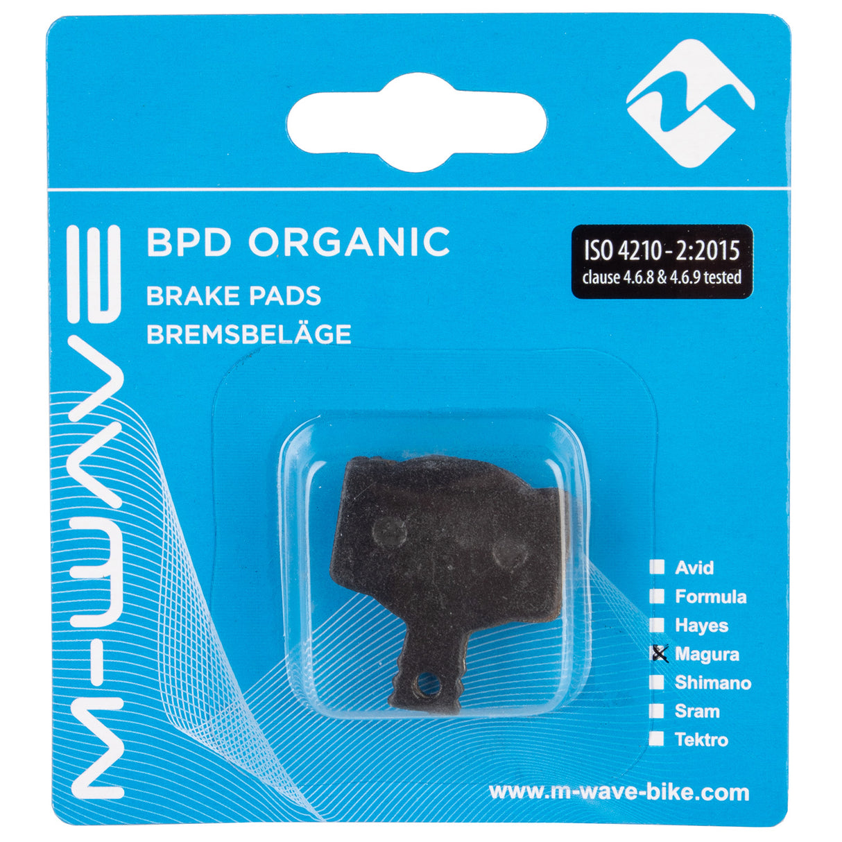 Plaquettes de frein M-wave bpd Organic m1 pour frein à disque