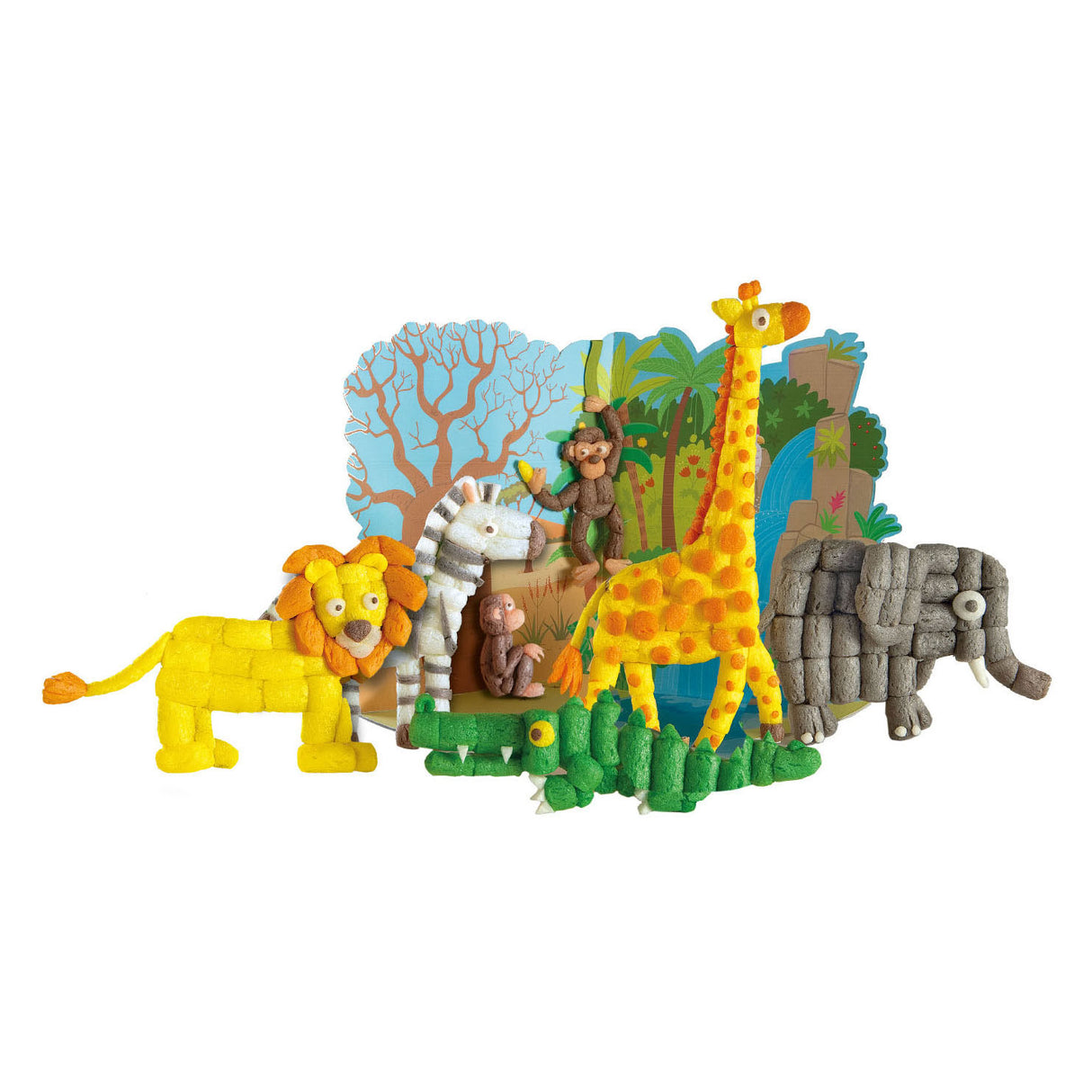 Playmais World Jungle (> 1000 pièces)