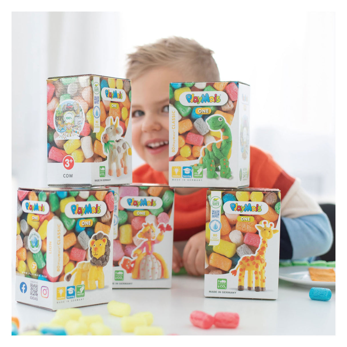 Playmais un dinosaure (> 70 pièces)