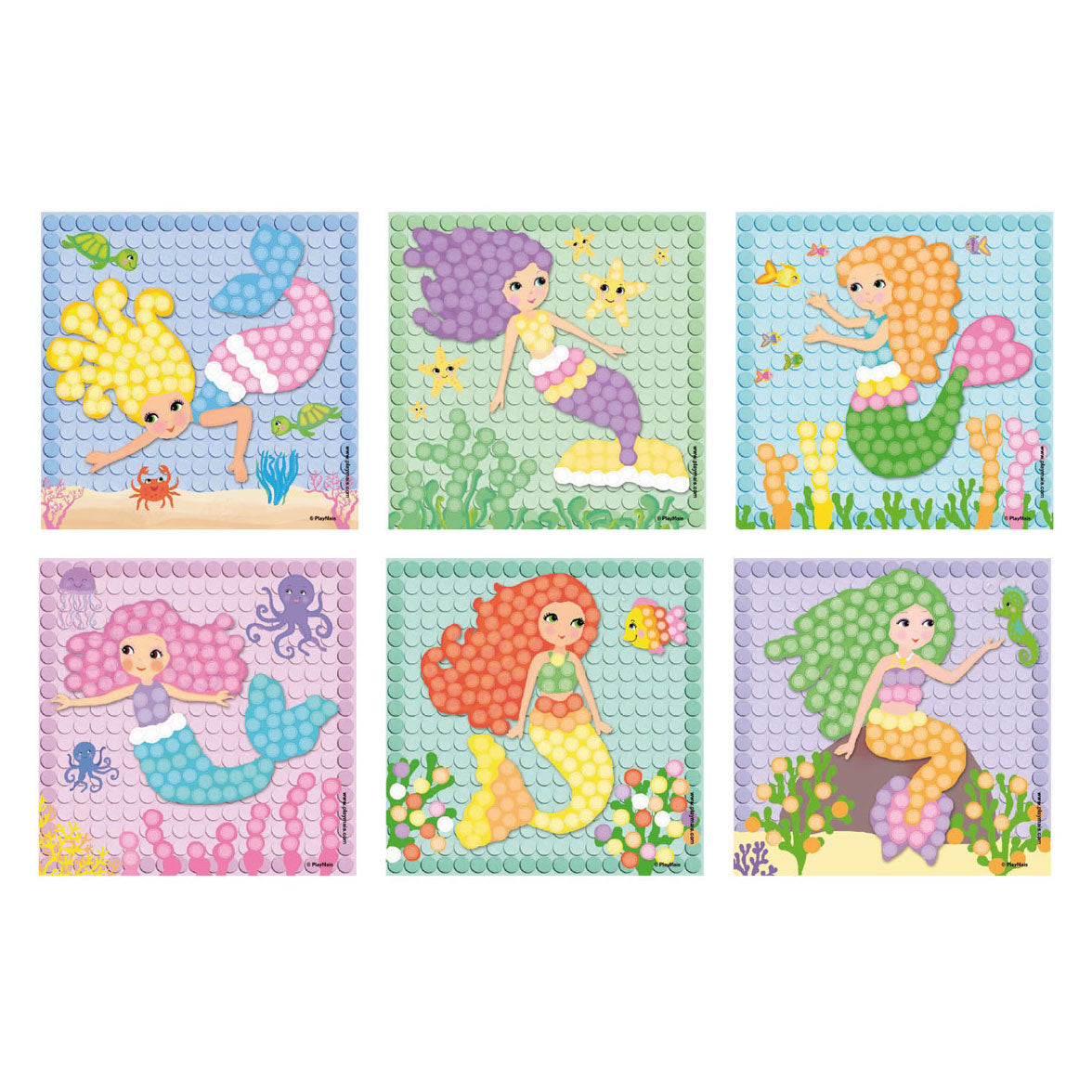 Jbm playmais sirène mosaïque