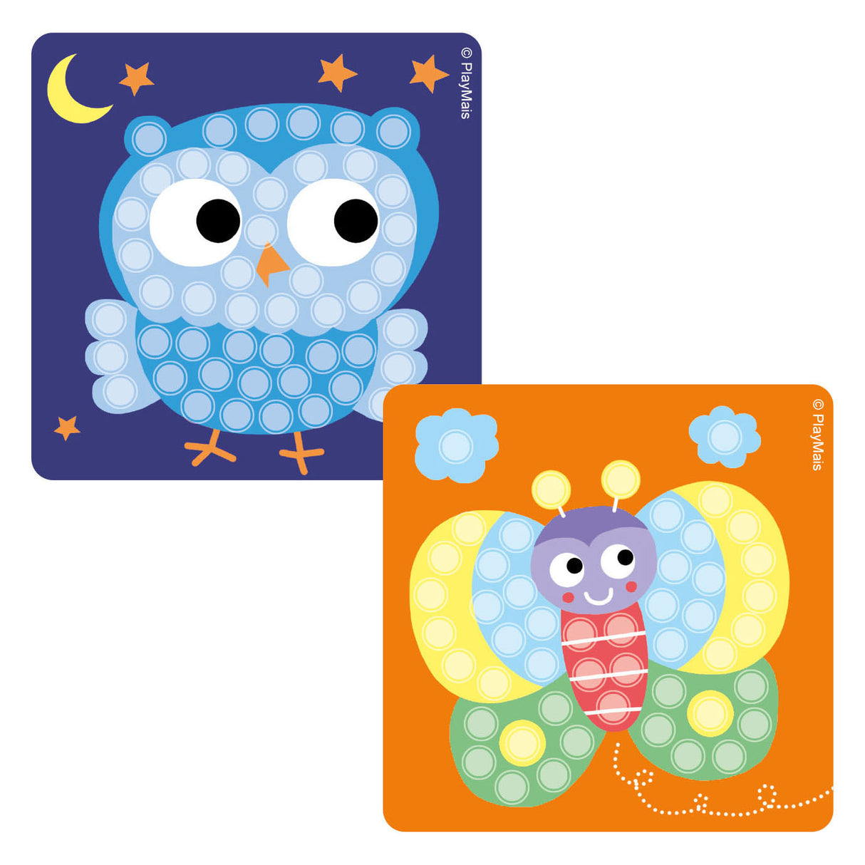 Playmais mini mosaïque - chouette
