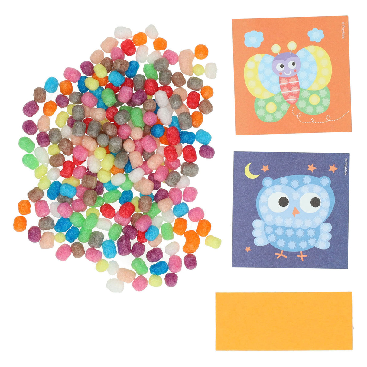 Playmais mini mosaïque - chouette