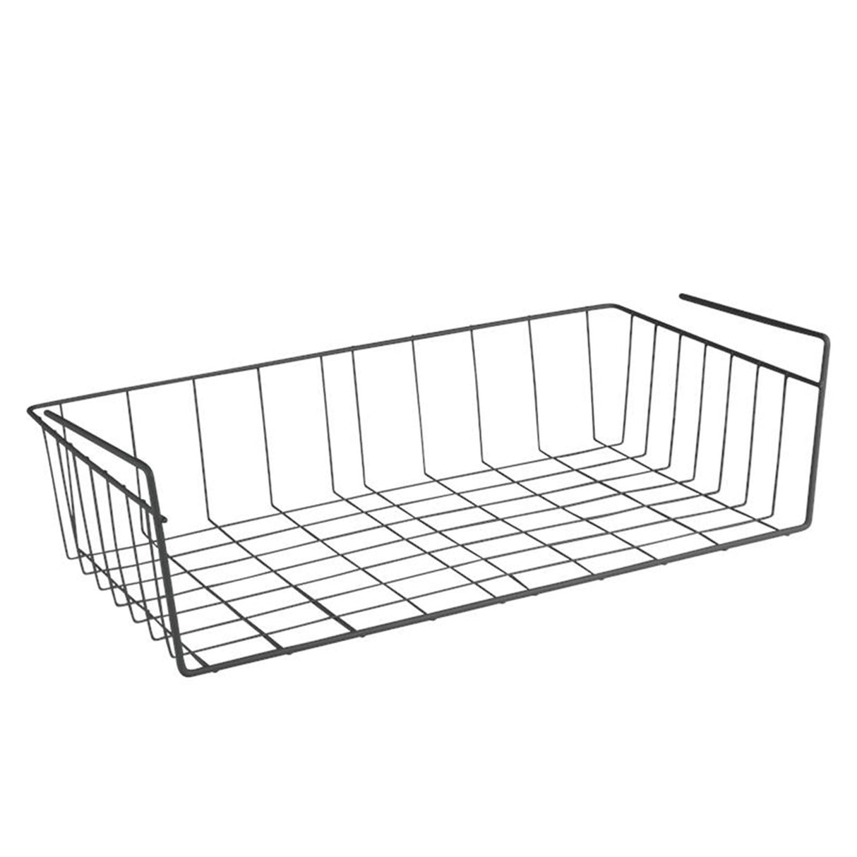 Metaltex panier babette pour sous étagère 50cm métal noir