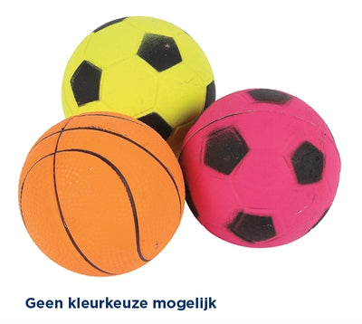 Néon de balles de sport pour animaux de compagnie heureux