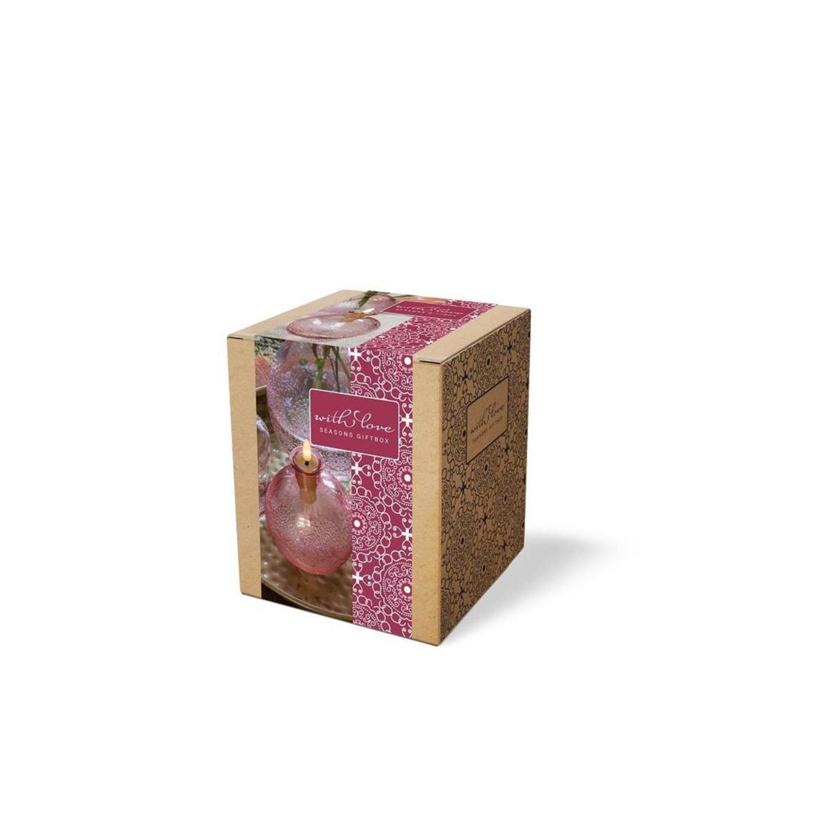 Idées 4 saisons avec amour coffret cadeau bologne rose