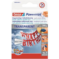 Multiprises tesa déco transparent 15 x 81 mm