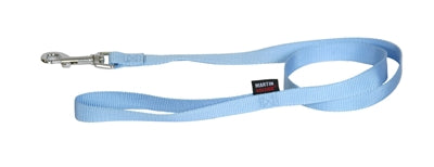 Laisse pour chien Martin basic nylon bleu