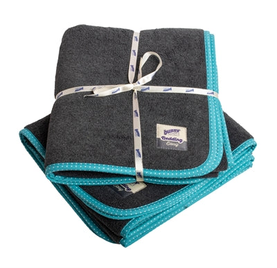 Bunny nature bunnybedding tapis pipi facile turquoise