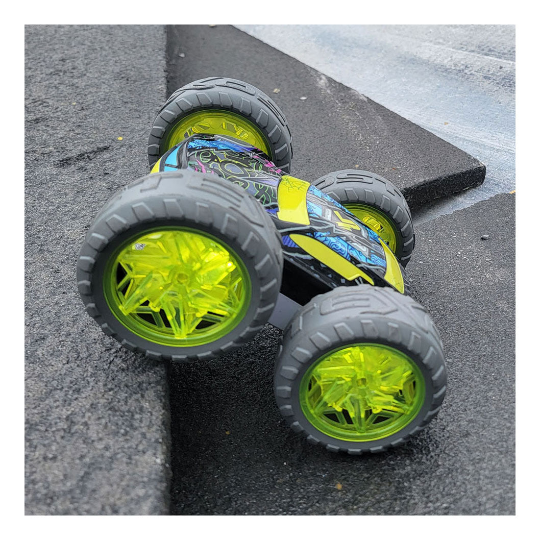 Spectron exost rc 360 cross flash voiture contrôlée vert amazon
