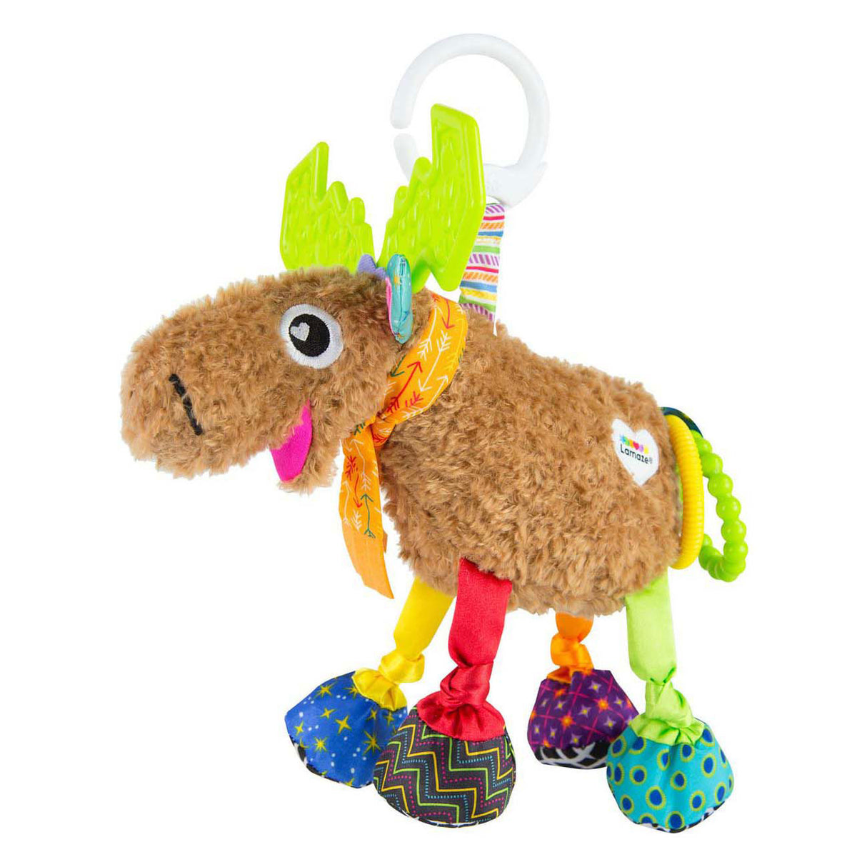 Lamaze joue et fait grandir Erik l'orignal