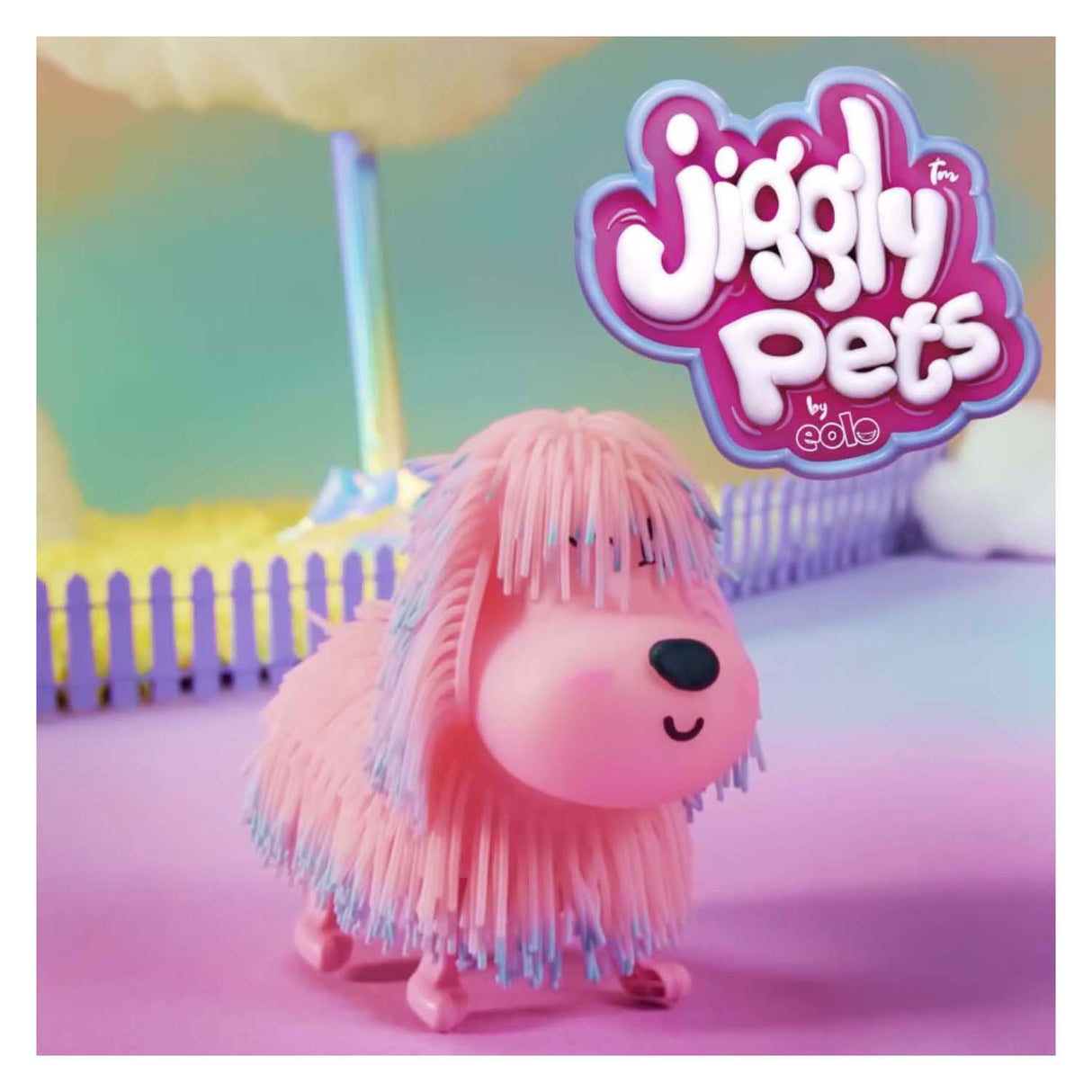 Spectron jiggly pets chiot électronique rose