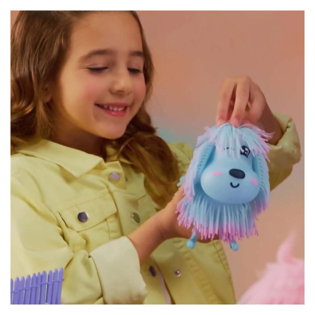Spectron jiggly pets chiot électronique bleu