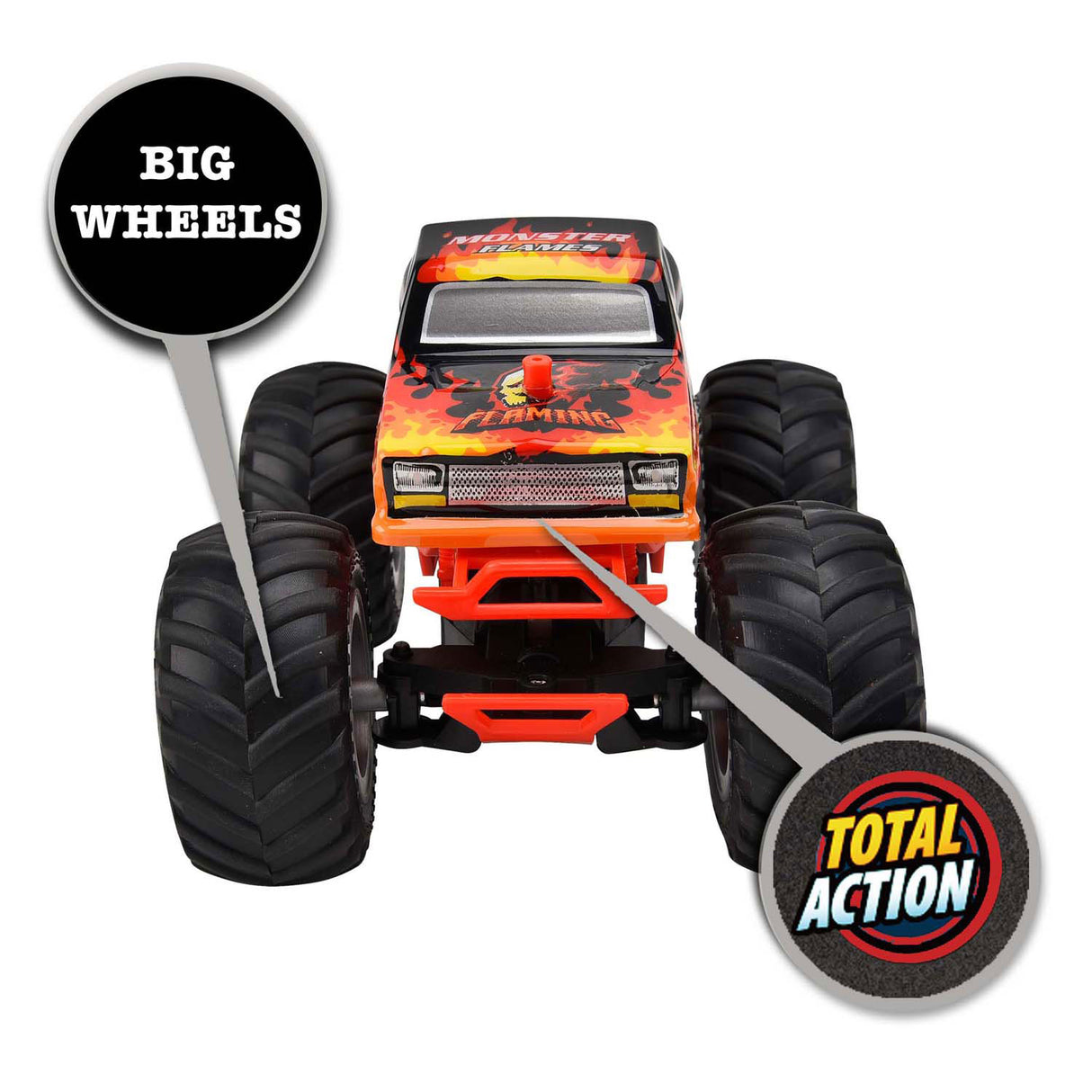 Flammes de monstre de voiture RC Gear2play