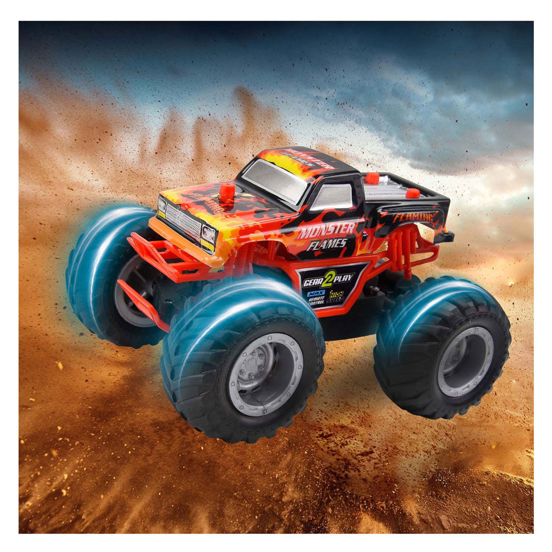 Flammes de monstre de voiture RC Gear2play