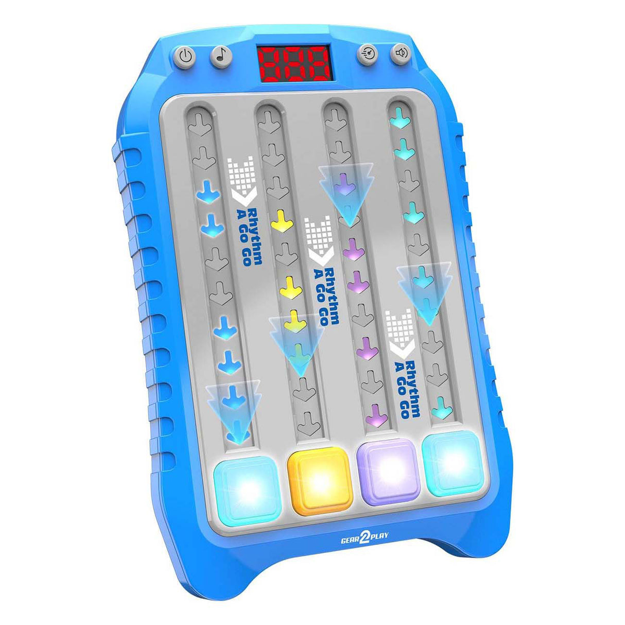Gear2play Rhytm A Go Suivez le jeu de rythme bleu