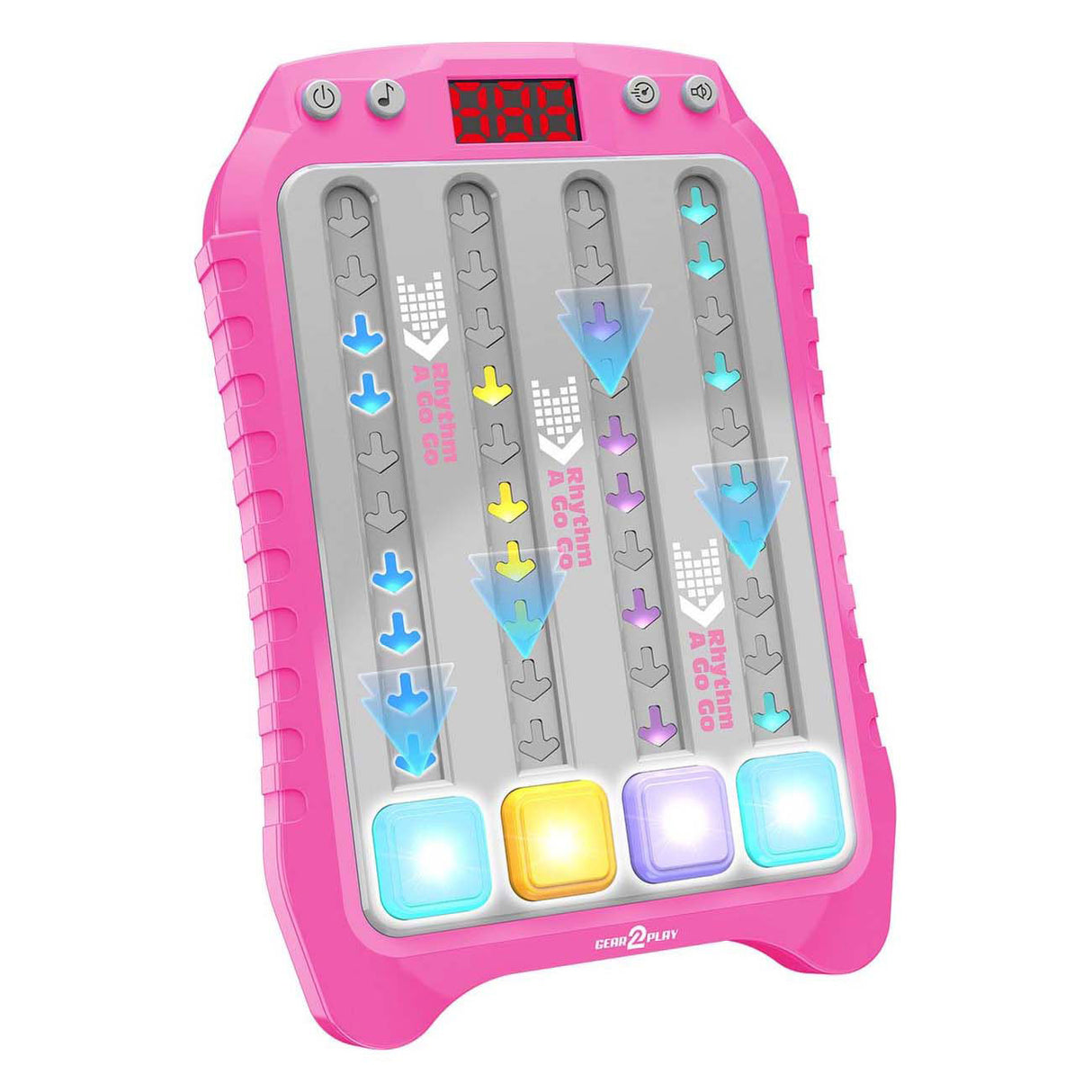 Gear2play Rhytm A Go Suivez le jeu de rythme rose