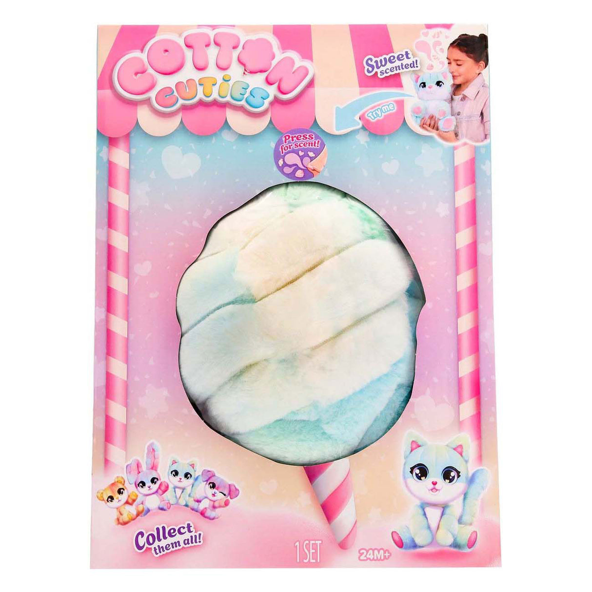 Chaton mignon en coton Spectron