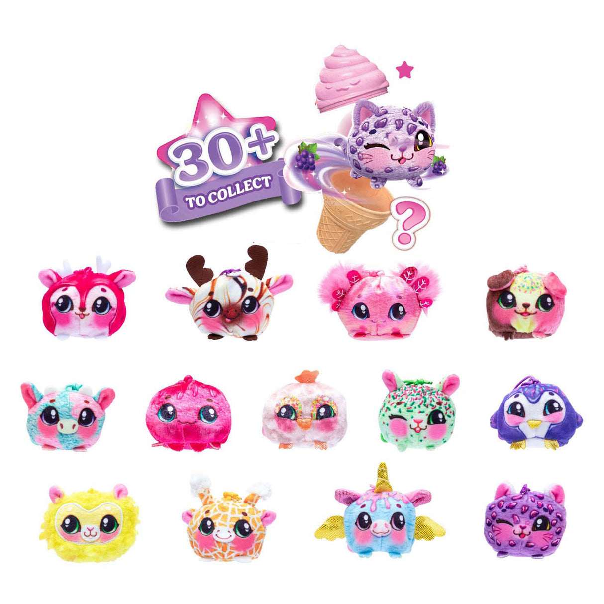 Peluche surprise Cookeez Makery Yum Yumz, paquet de 1