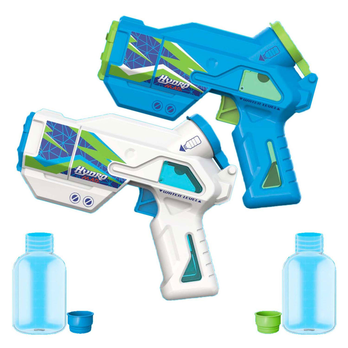 Silverlit hydro mad - mini pistolets à eau, pack de 2