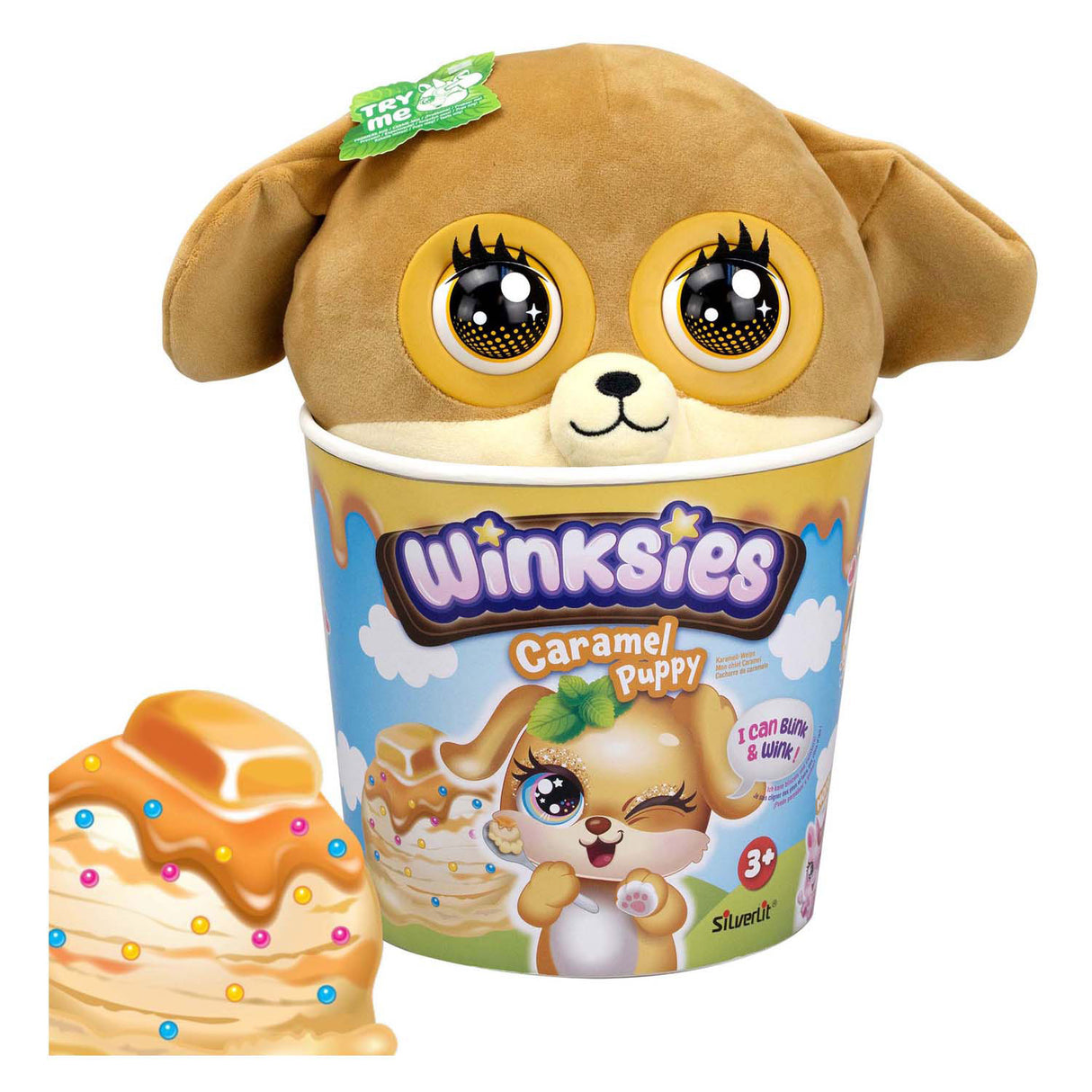 Chiot caramel Winksies Silverlit