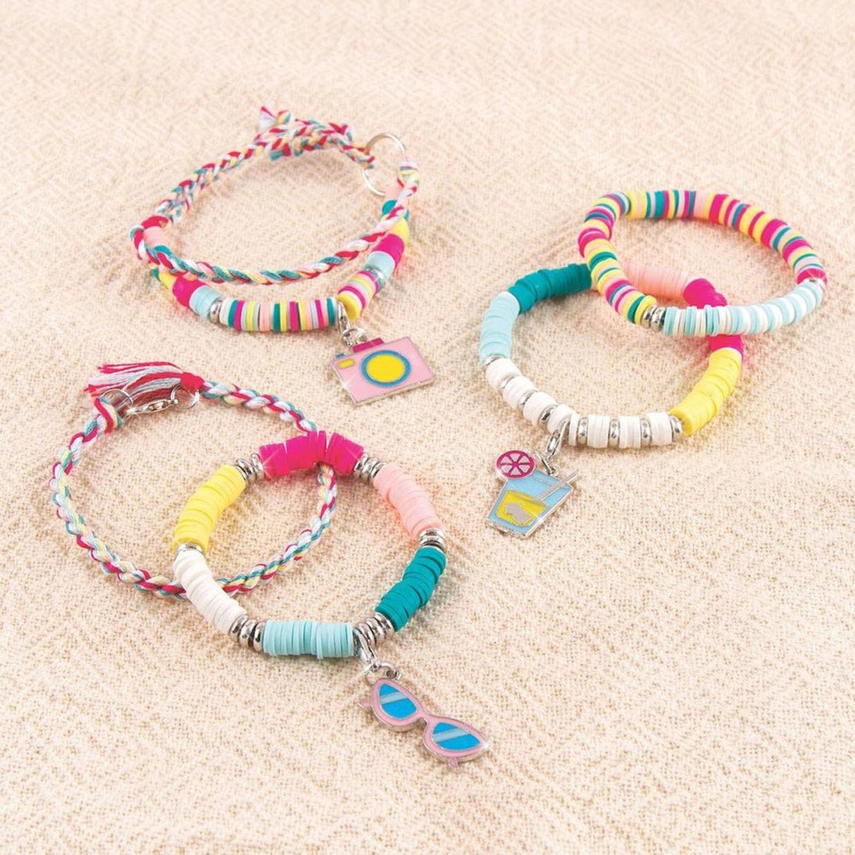Spectron Make it Real Summer Vibes Fabrication de bracelets en perles Heishi