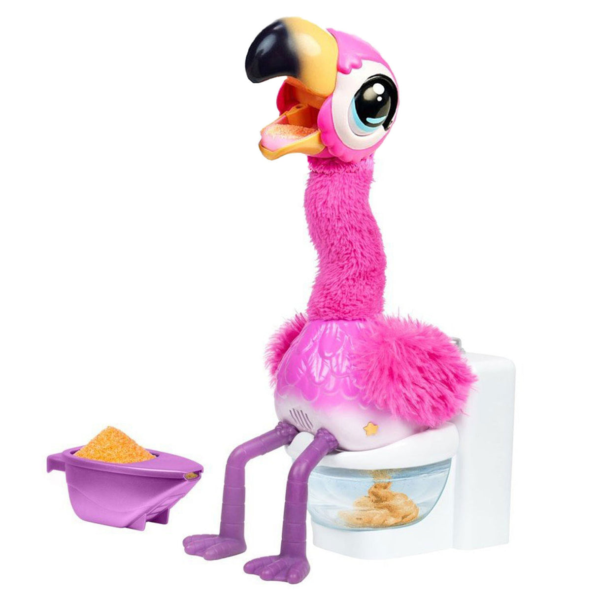 Peluche interactive flamant rose Gottago Spectron